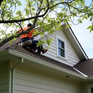 Trim Overhanging Trees Roofing